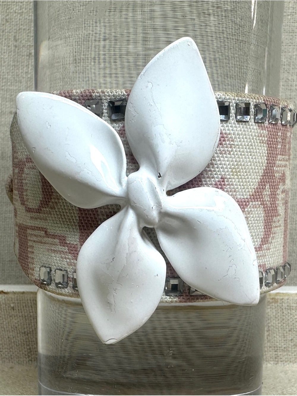 Dior Rare Runway Era Floral Cuff Bracelet - John Galliano Spr/ Sum 2004